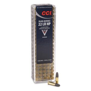 CCI Quiet-22 Subsonic 22 LR 40gr 500-Round Pack