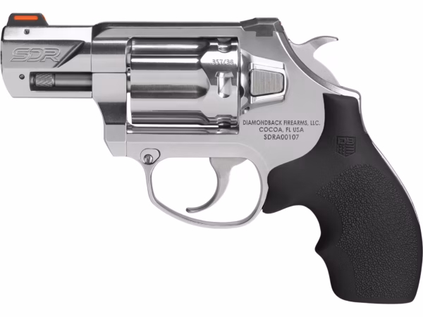 Diamondback SDR Revolver 357 Mag 2 Barrel 6-Round Black Nitride Black