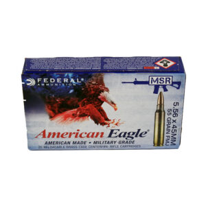 Federal XM193 5.56 NATO 55gr FMJ 1000 Round Case