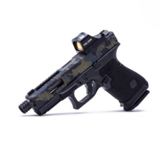 The Gun Co LVL-1 Custom Glock 19 – Urban Camo 9mm 4.02-inch 15Rds – with Holosun Reflex Red Dot & Micro Roni