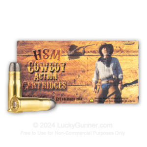 HSM Cowboy Action 32-20 WCF 115gr RNFP 50-Round Box