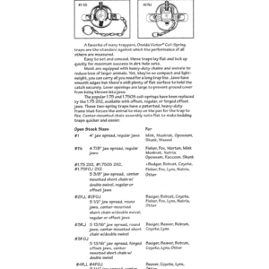 Oneida Victor #3 Coil Spring Antique Trap