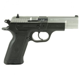 SAR B6 Stainless / Black 9mm 4.5″ Barrel 17-Rounds
