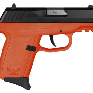 Sccy Cpx 2 No Manual Safety 9mm 3 Barrel Carbon Black Slide Orange Frame 10rd Magnum