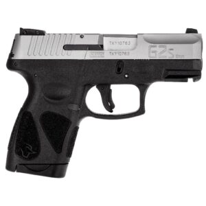 Taurus G2s Viridian Laser 9mm 3 25 Barrel Black Grip And Frame Stainless Steel Slide 7rd