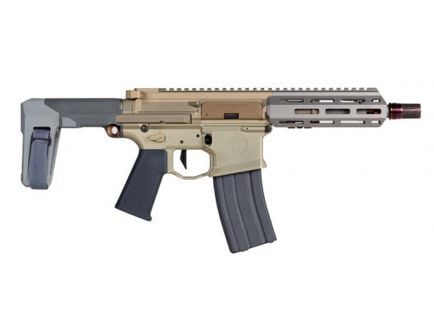 Q LLC Honey Badger .300 Blackout Semi-Automatic AR Pistol, FDE - HB ...