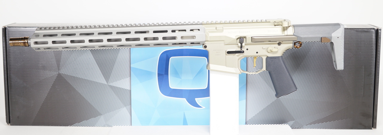 THE HONEY BADGER RIFLE BY Q 300 BLACK OUT | NICKI GUNSHOP