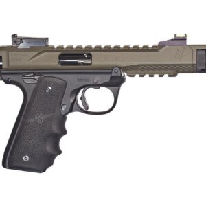 Volquartsen Black Mamba 4 5 Hi Viz Front Sight Single Port Comp Black Anodized Aluminum