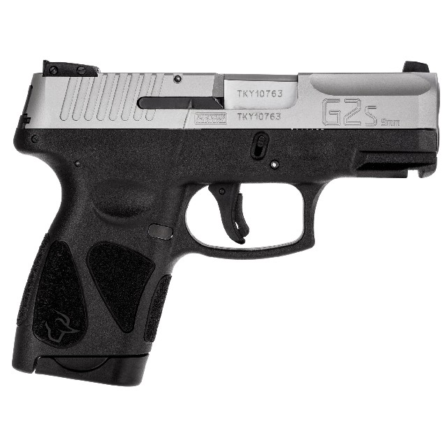 New Taurus G2S, 9mm, 3.3″ Barrel, Polymer Frame, Stainless Finish